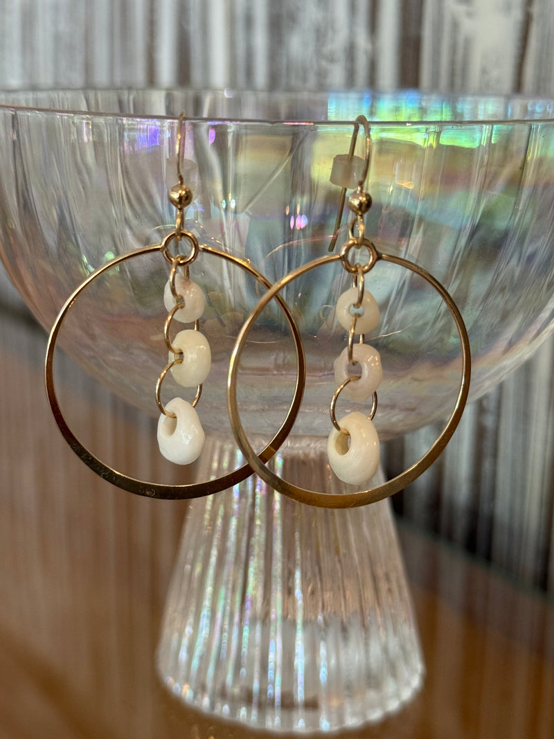 Infinite Puka Circle Earrings