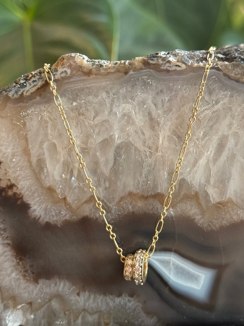 Rondelle Bead Necklace