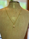 Dainty Pearl Drop Necklace