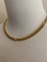 Three Topaz Chunky Necklace (a.s)