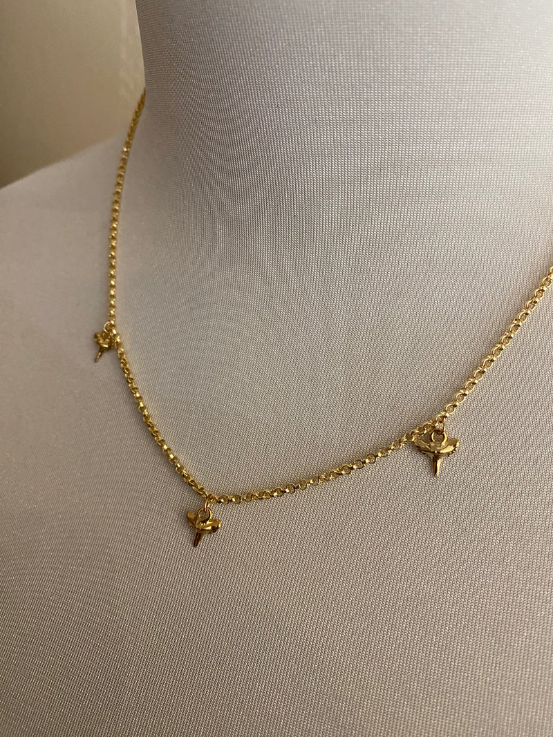 3 Shark Tooth Necklace