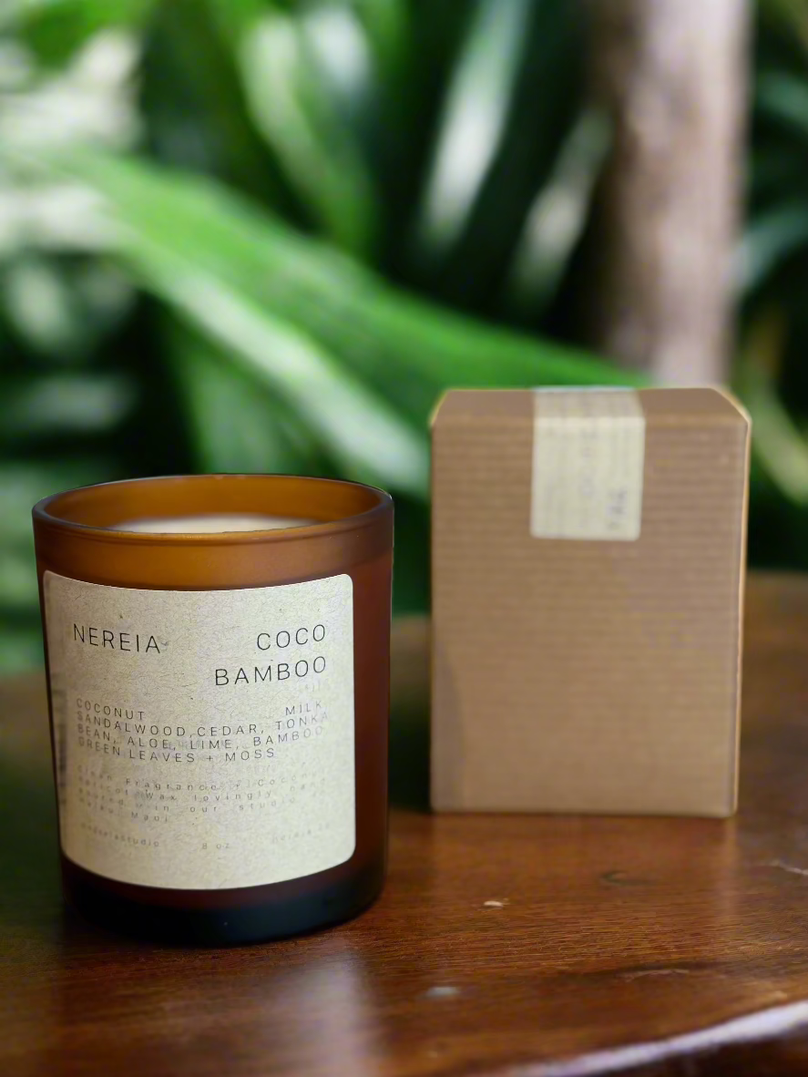 Nereia Coco Bamboo Candle