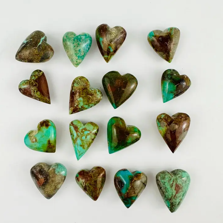 Turquoise Puffy Heart
