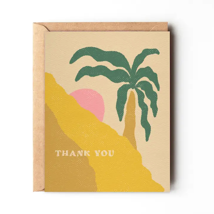 Thank You Card Palm Springs