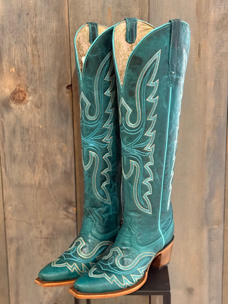 Leather Cowboy Boots