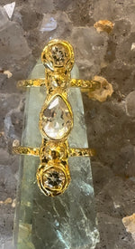 Topaz Double Ring