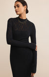 Aden Mesh Sweater Dress