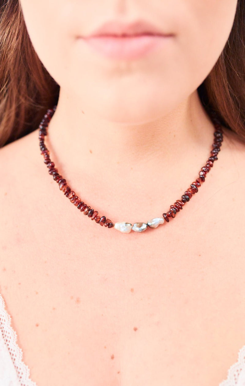 Adult Amber Necklace - Driftwood Maui & Home By Driftwood