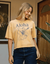 Oat CollectiveAloha Cropped TeeTee Shirt
