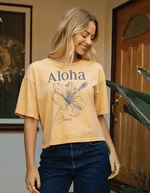 Oat CollectiveAloha Cropped TeeTee Shirt
