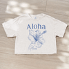 Oat CollectiveAloha Cropped TeeTee Shirt