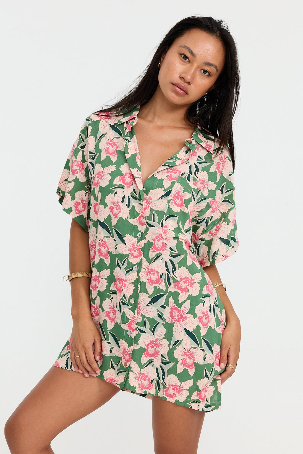 Aloha Shirt Dress