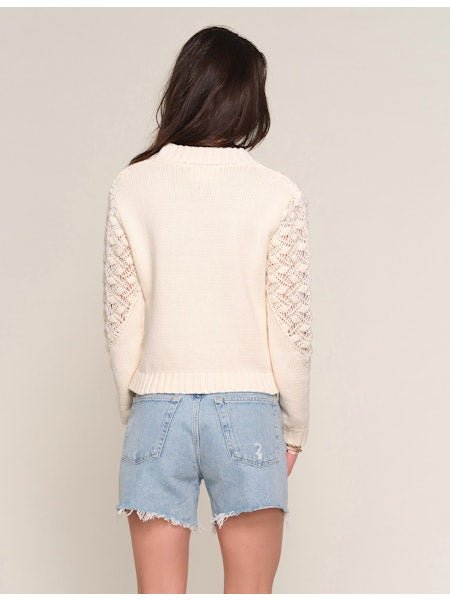 white button down v neck cardigan sweater