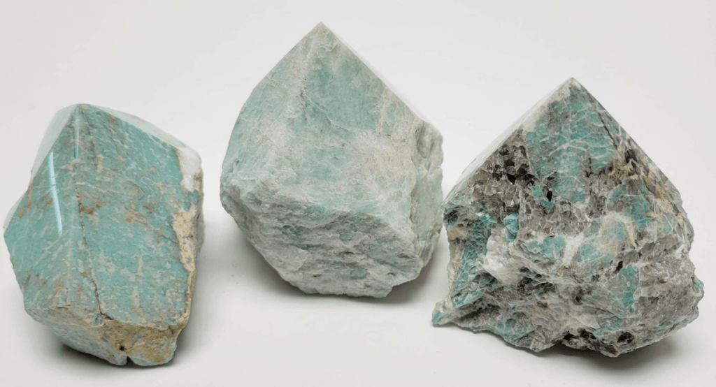 Amazonite Point With Natural Sides