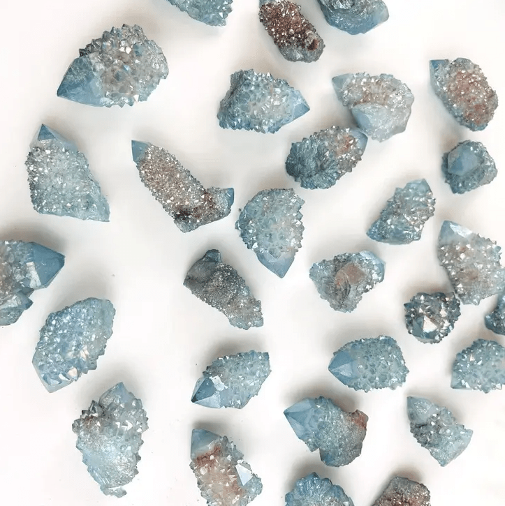 Aqua Aura Cactus Quartz