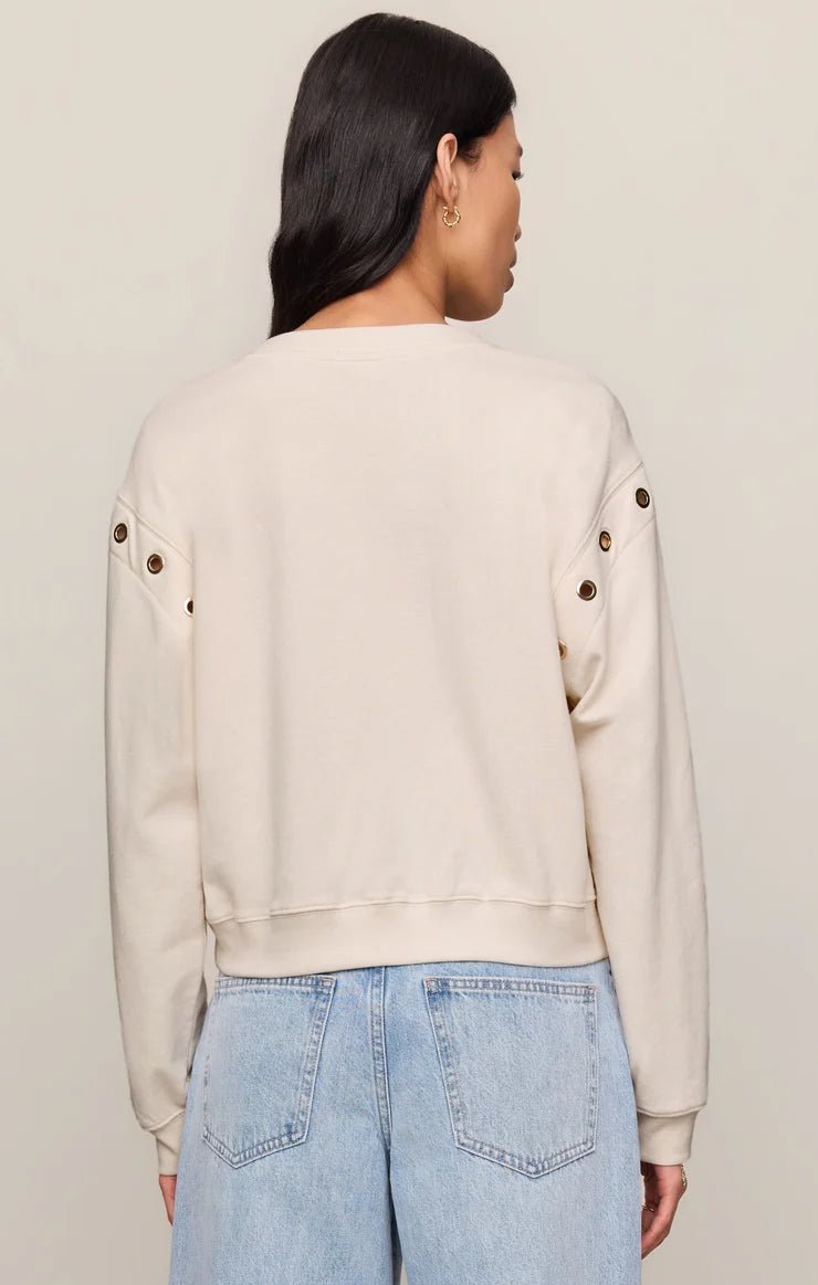 Z SupplyAxel Grommet SweatshirtSweater