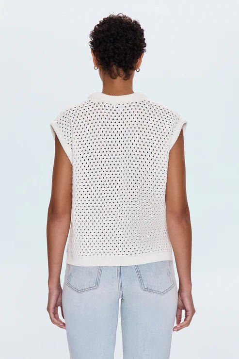 Pistola Beck Open Knit Cropped Sweater
