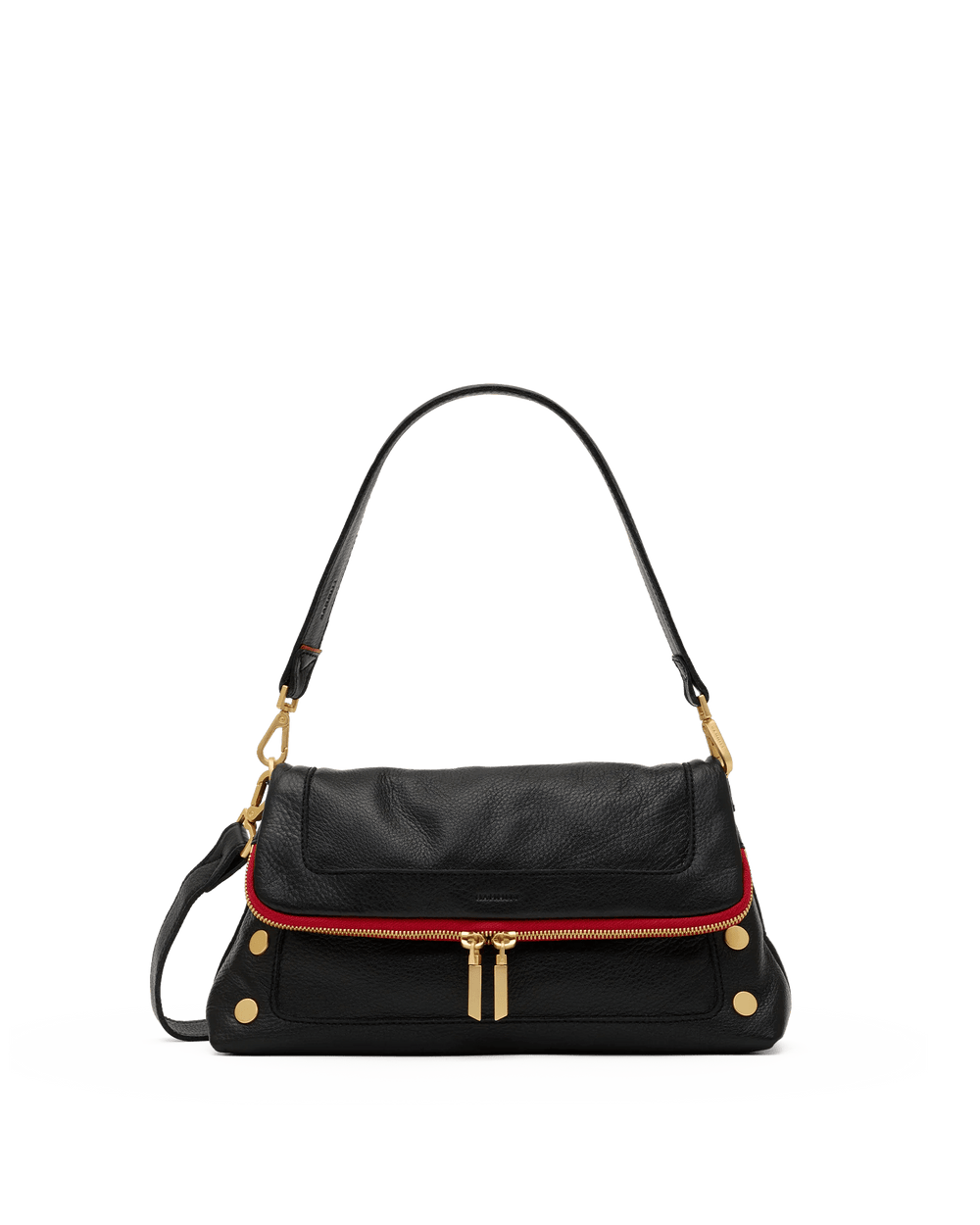 Black/B Gold Red Zip