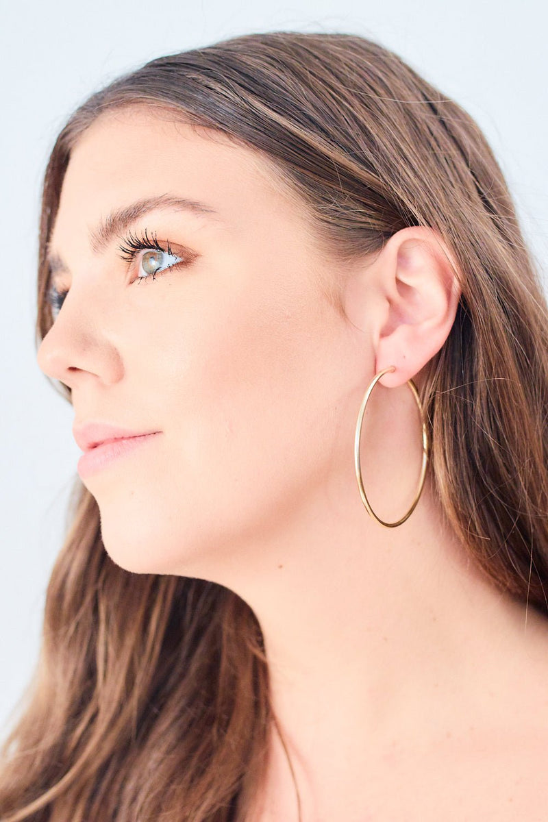 Biggie Hoop Earrings - Driftwood Maui & Home By Driftwood