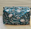 Block Print Cosmetic Bag - Driftwood Maui & Home By Driftwood