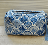 Block Print Cosmetic Bag