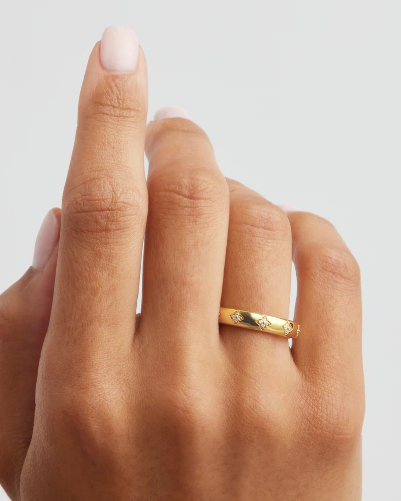 Bloom with You Lotus Ring
