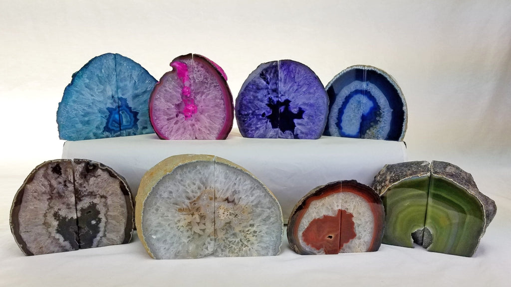 Rock ShopBrazilian Agate BookendMinerals