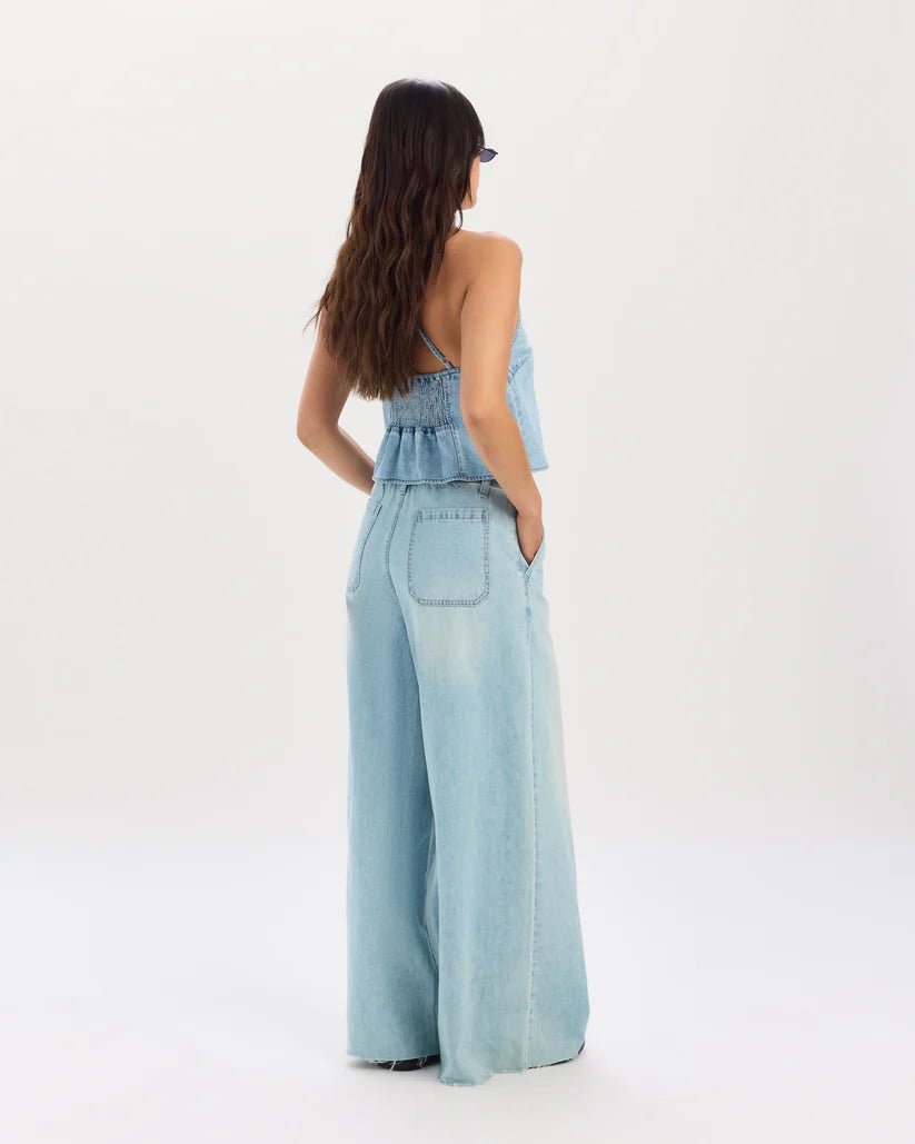 DazeCabana Wide Leg Pull OnJeans