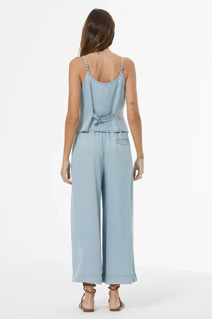 Calvin Crop Wide Leg Trouser