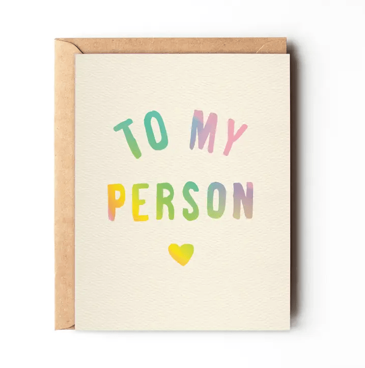 To My Person