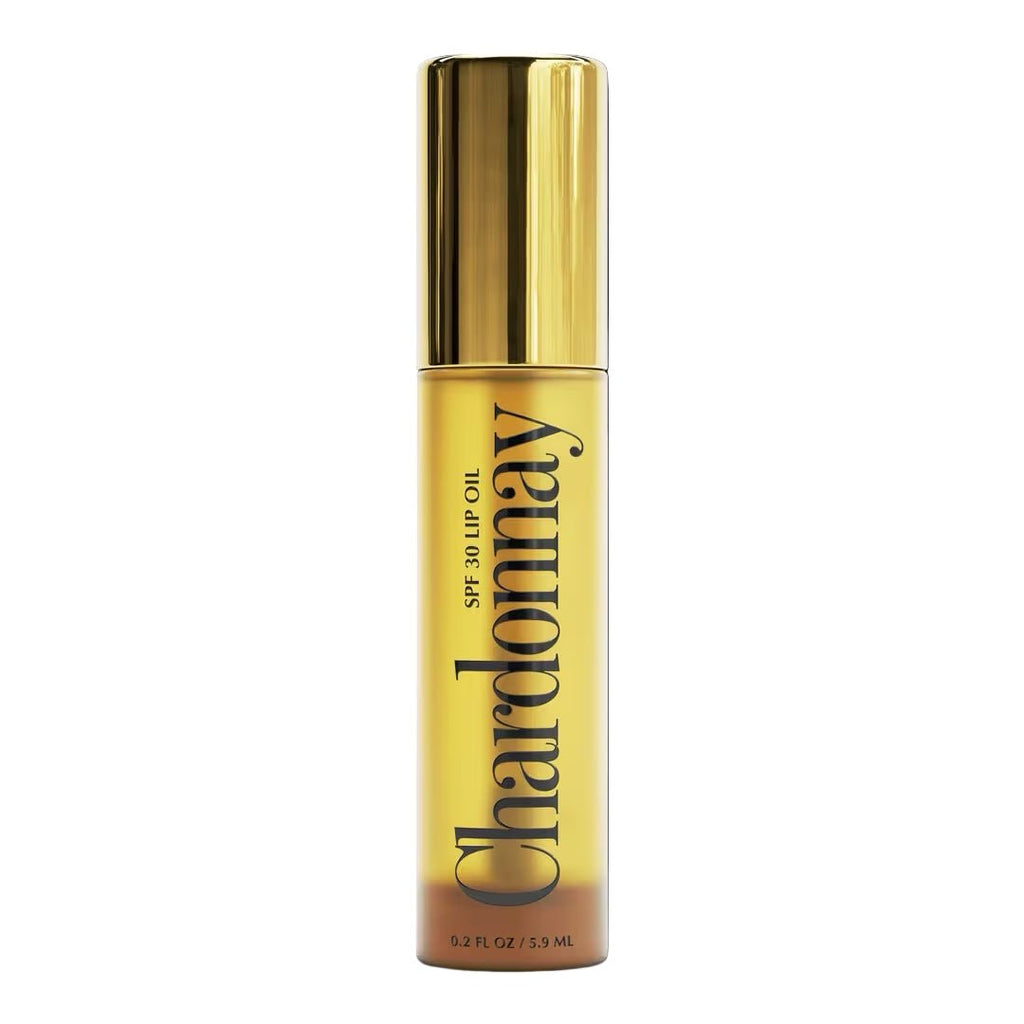 vacation sunscreen spf 30 lip oil chardonnay