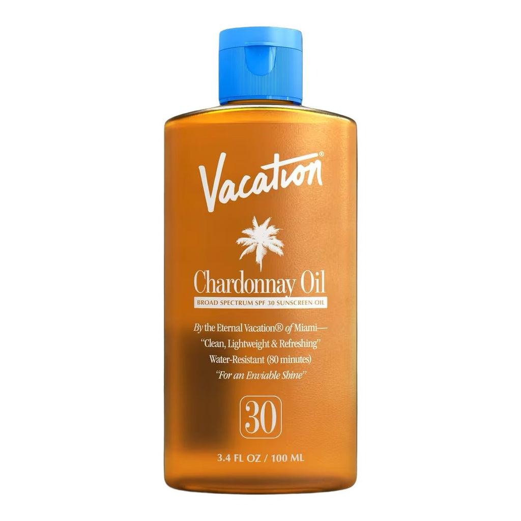 vacation sunscreen pf 30 chardonnay oil sunscreen oil