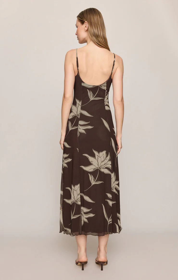 Z SupplyCharisma Floral Mesh Midi DressDresses