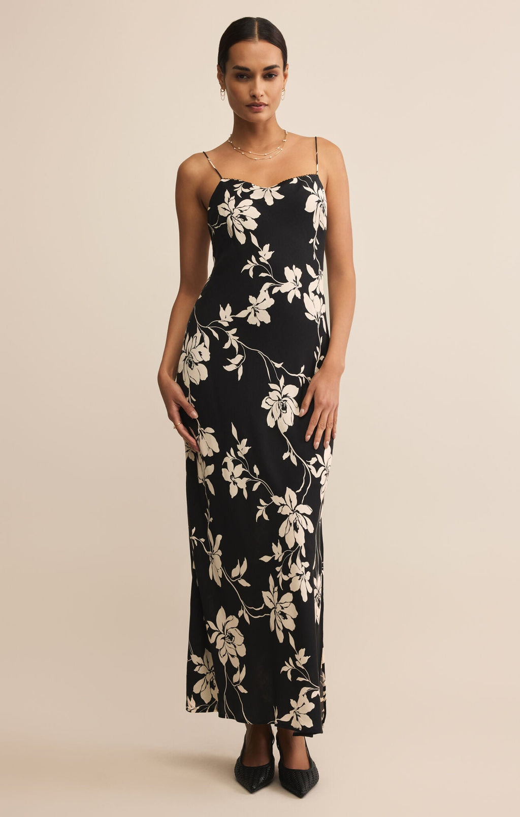 Cielo Clea Floral Midi Dress