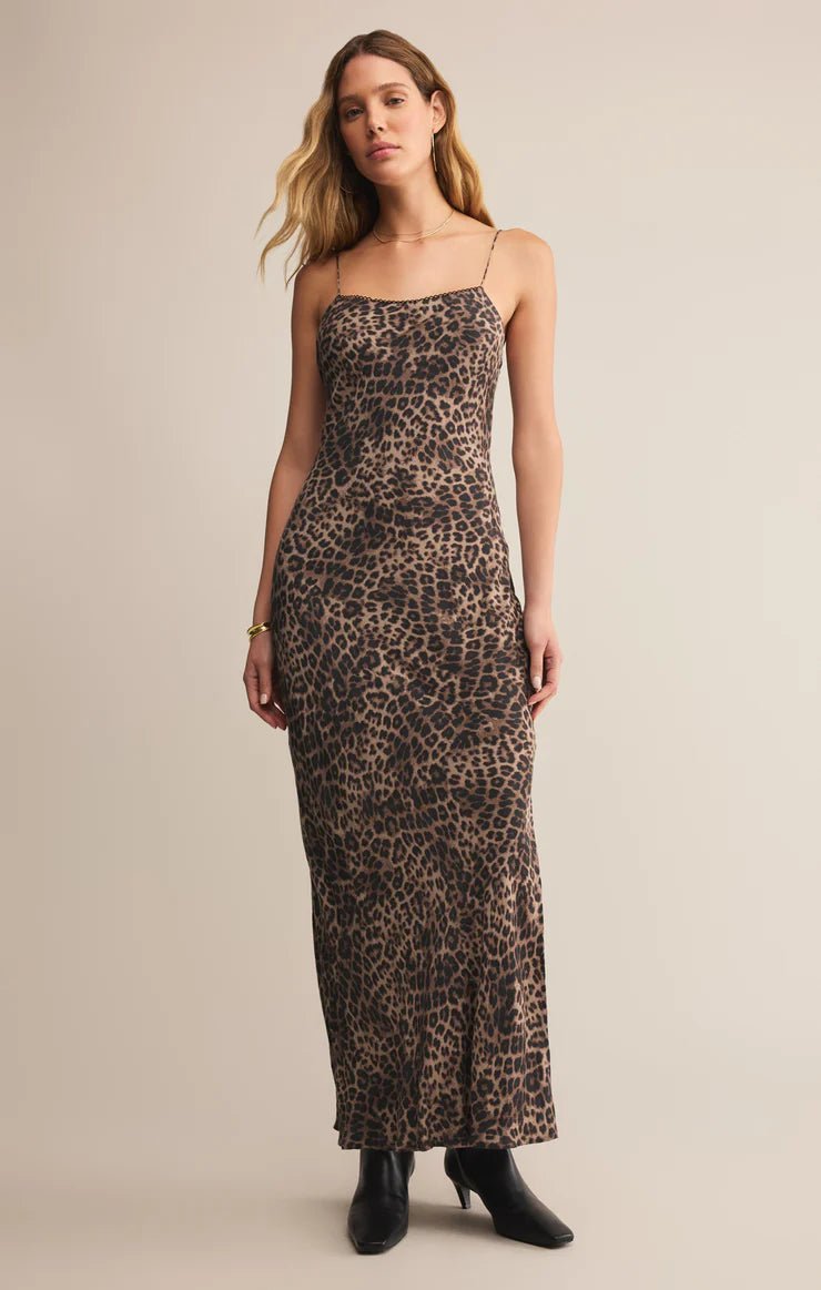 Z SupplyCielo Leopard Midi DressDresses