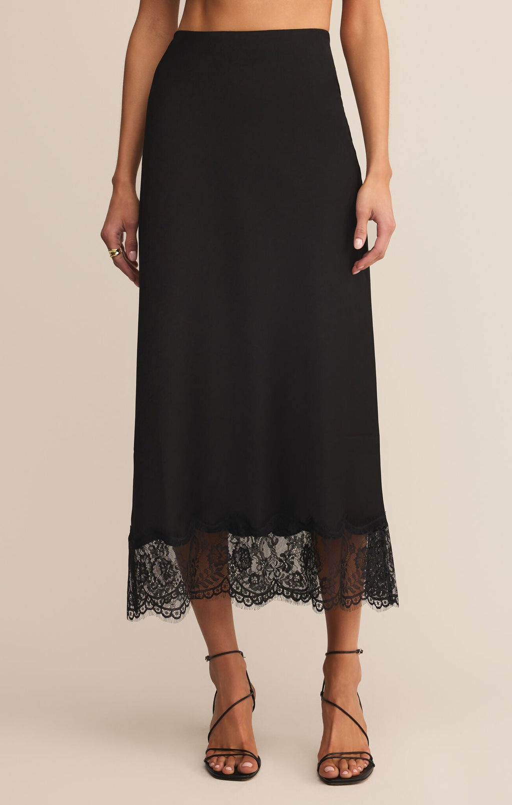 Z SupplyCinder Lace Midi SkirtSkirts