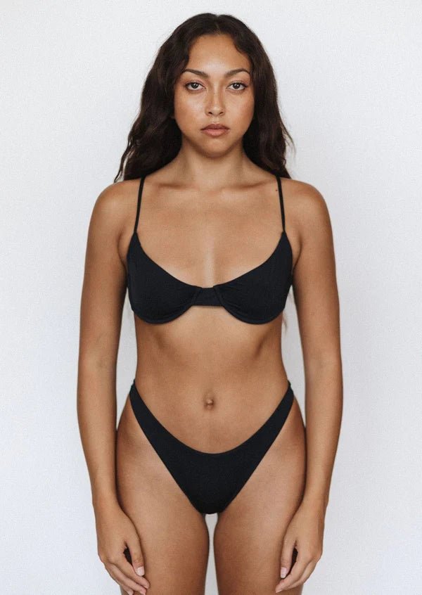 Black Ribbed