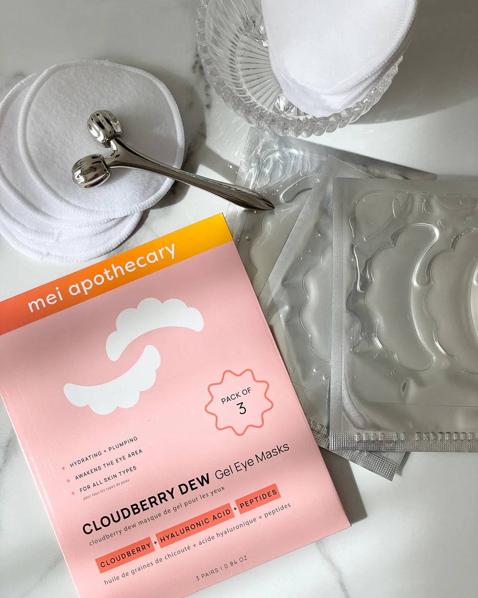 Cloudberry Dew Gel Eye Mask - 3pk