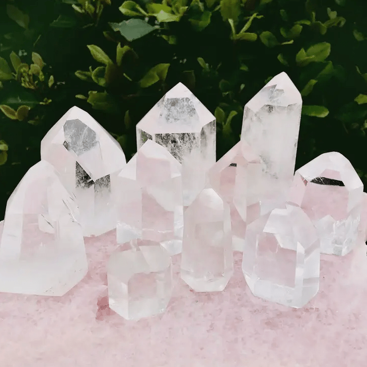 Crystal Quartz Polished Cut Base Point