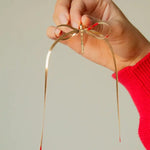 A.N.DDainty Gold Bow Ponytail InsertHair Clips
