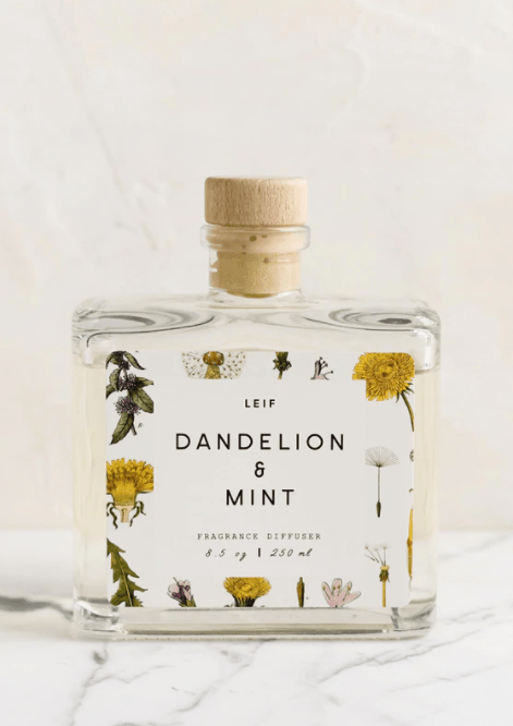Dandelion & Mint Botanist Diffuser - Driftwood Maui & Home By Driftwood