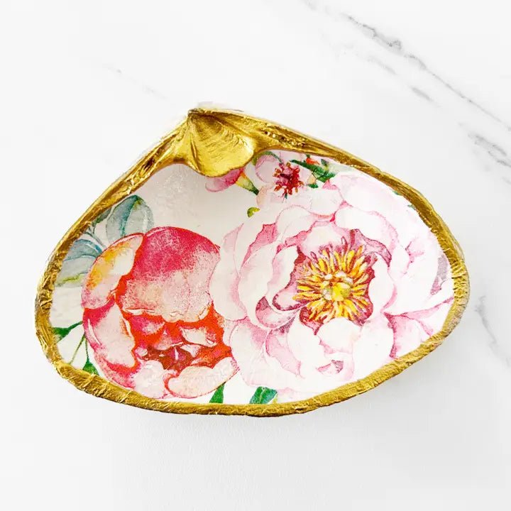 ADODecoupage Clam ShellsTable top