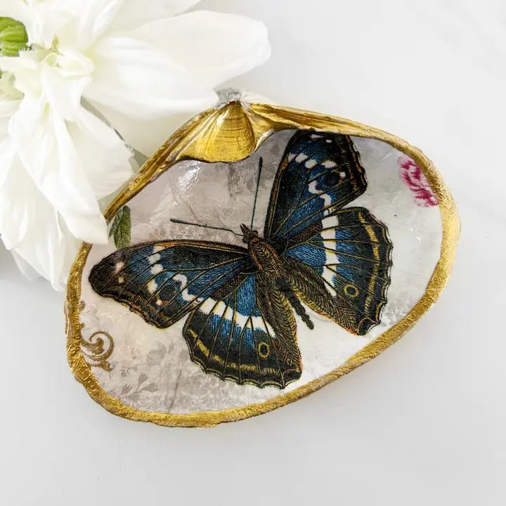 Vintage Butterfly Blue
