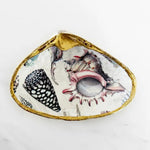 ADODecoupage Clam ShellsTable top