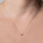 Diamond Rose Pendant