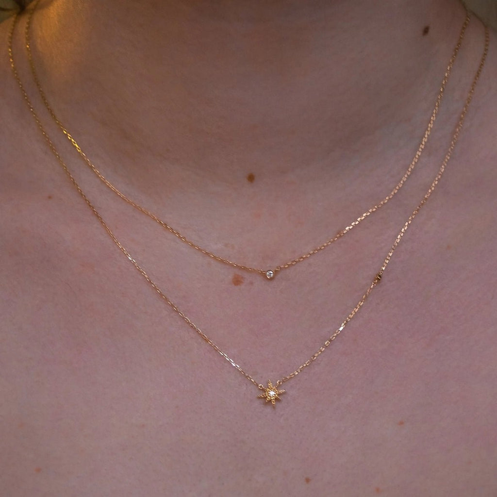Diamond Stardust Pendant