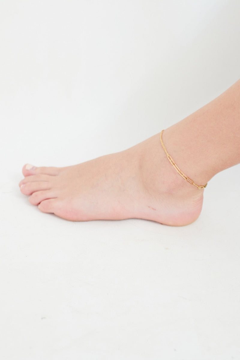 Dual Chain Anklet - Driftwood Maui & Home By Driftwood