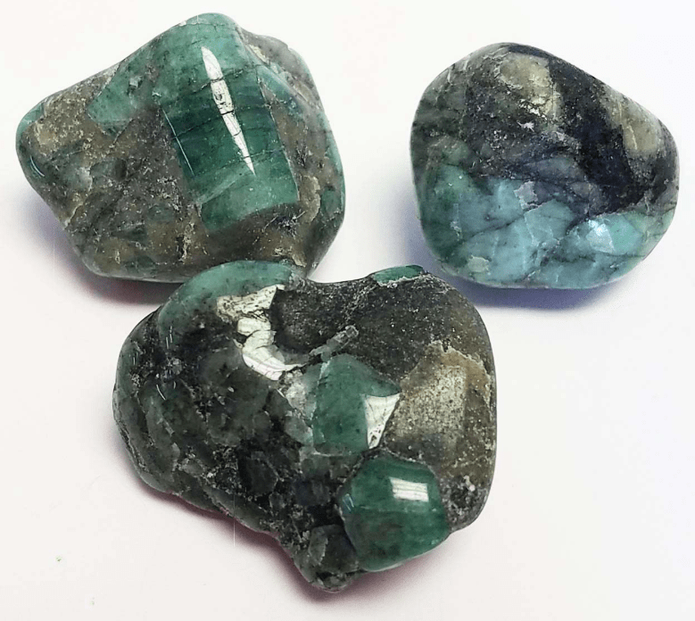 Emerald Tumbled Stones