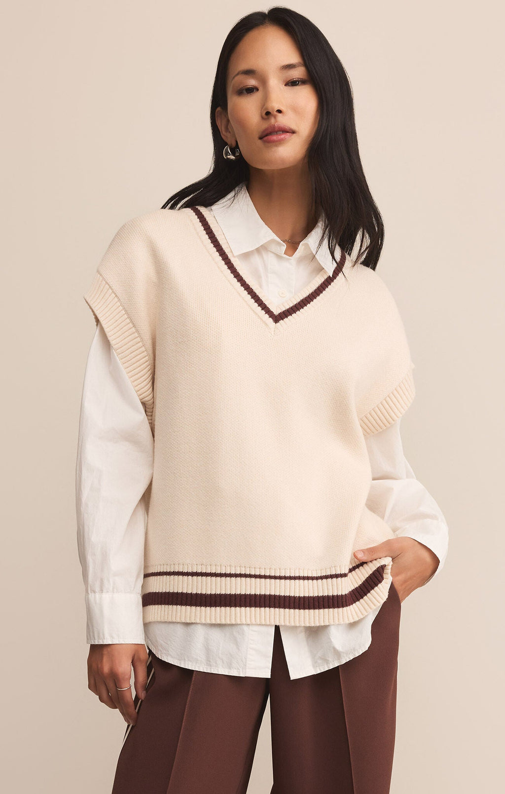 Z SupplyFletcher Sweater VestTops