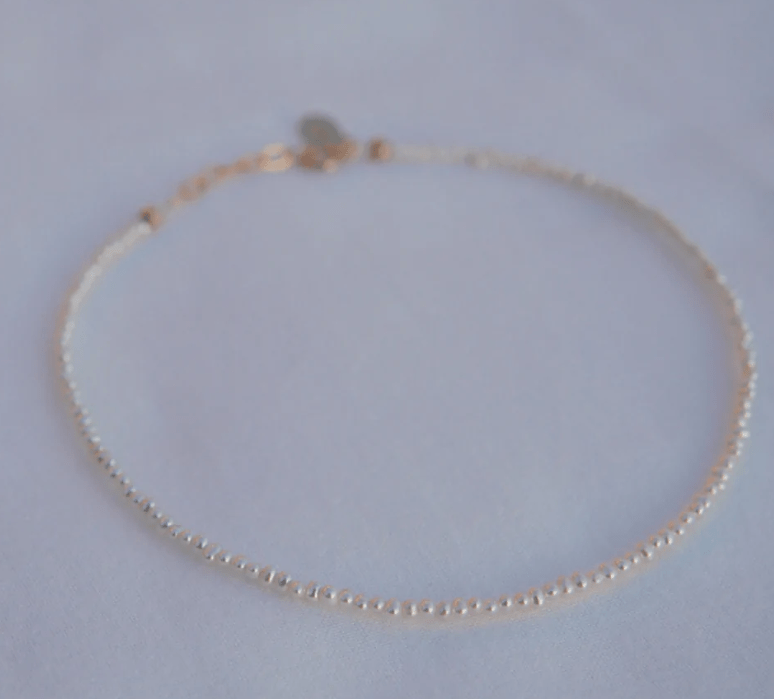 Freshwater Seed Pearl Anklet